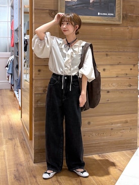 「アイテム（ヘアゴム）」を使った、ありちゃんさん（レディース・149cm・30代）の夏コーディネート