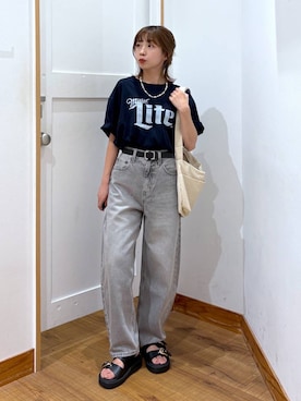 「アイテム（ヘアアクセサリー）」を使った、ありちゃんさん（レディース・149cm・20代）の夏コーディネート