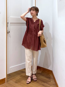 「アイテム（ヘアゴム）」を使った、ありちゃんさん（レディース・149cm・30代）の夏コーディネート