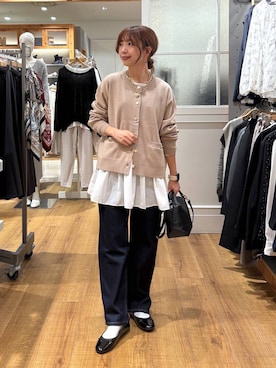 「アイテム（ヘアゴム）」を使った、ありちゃんさん（レディース・149cm）の秋コーディネート