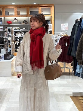 「アイテム（ヘアアクセサリー）」を使った、ありちゃんさん（レディース・149cm・20代）の秋コーディネート