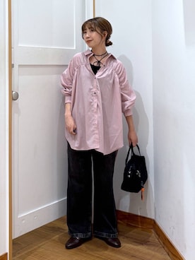「アイテム（ヘアゴム）」を使った、ありちゃんさん（レディース・149cm）の秋コーディネート