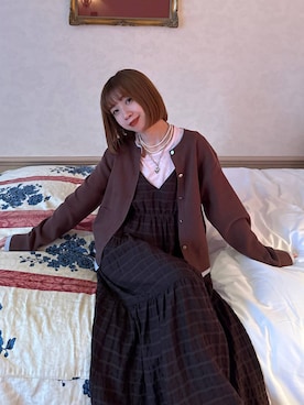 「GLOBAL WORK（グローバルワーク）のアイテム（ワンピース/ドレス）」を使った、ありちゃんさん（レディース・149cm）の春コーディネート