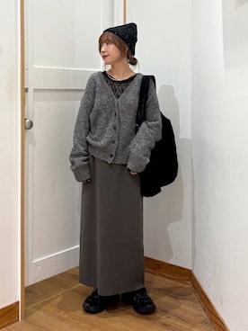 「GLOBAL WORK（グローバルワーク）のアイテム（ワンピース）」を使った、ありちゃんさん（レディース・149cm）の秋コーディネート