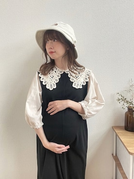「classicalelf（クラシカルエルフ）のアイテム（ワンピース/ドレス）」を使った、ありちゃんさん（レディース・149cm）の夏コーディネート