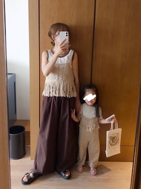 「アイテム（ヘアゴム）」を使った、ありちゃんさん（レディース・149cm・30代）の夏コーディネート