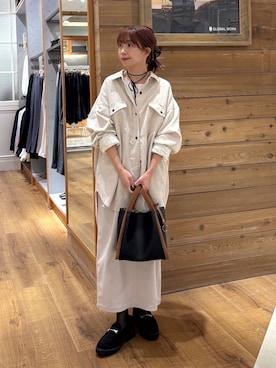 「アイテム（シュシュ）」を使った、ありちゃんさん（レディース・149cm・20代）の秋コーディネート
