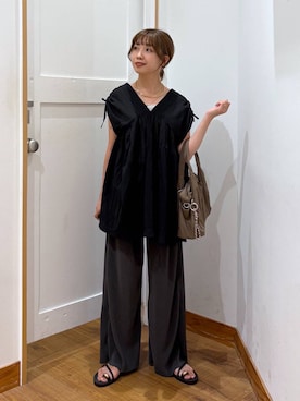 「アイテム（ヘアゴム）」を使った、ありちゃんさん（レディース・149cm・30代）の夏コーディネート