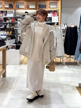 「アイテム（その他シューズ）」を使った、ありちゃんさん（レディース・149cm）の冬コーディネート