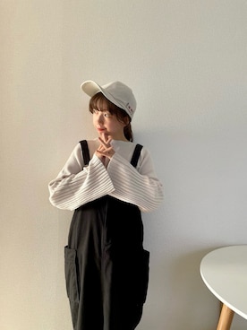 「andme（アンドミー）のアイテム（ワンピース/ドレス）」を使った、ありちゃんさん（レディース・149cm）の秋コーディネート