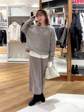 「アイテム（ヘアアクセサリー）」を使った、ありちゃんさん（レディース・149cm・20代）の冬コーディネート