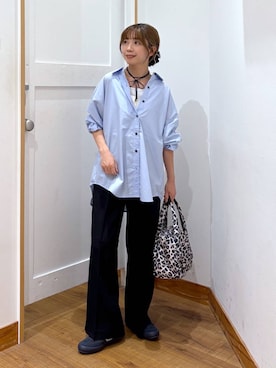 「アイテム（チョーカー）」を使った、ありちゃんさん（レディース・149cm・30代）の秋コーディネート