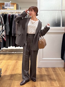 「アイテム（テーラードジャケット）」を使った、ありちゃんさん（レディース・149cm）の秋コーディネート