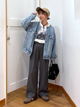 「アイテム（帽子）」を使った、ありちゃんさん（レディース・149cm・30代）の夏コーディネート