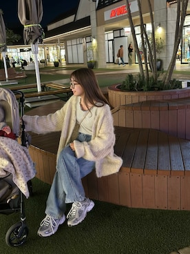 「GeeRA（ジーラ）のアイテム」を使った、ありちゃんさん（レディース・149cm）の秋コーディネート