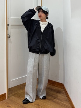 「GLOBAL WORK（グローバルワーク）のアイテム（キャップ）」を使った、ありちゃんさん（レディース・149cm）の秋コーディネート