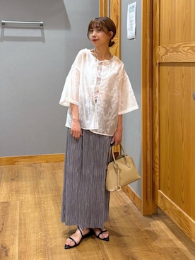 「アイテム（ヘアゴム）」を使った、ありちゃんさん（レディース・149cm・30代）の夏コーディネート