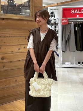 「WING（ウイング）のアイテム」を使った、ありちゃんさん（レディース・149cm）の夏コーディネート