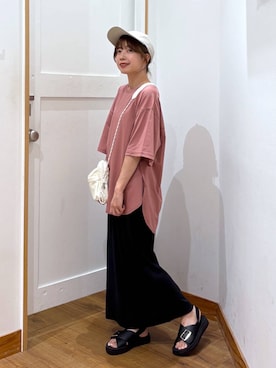 「アイテム（ヘアゴム）」を使った、ありちゃんさん（レディース・149cm・30代）の夏コーディネート