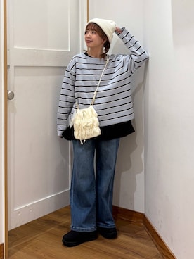 ありちゃんさん(レディース・149cm)の冬コーディネート