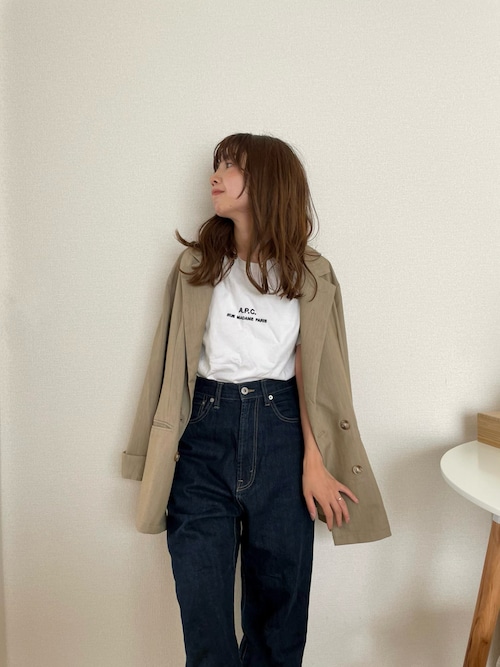 A.P.C. tシャツ T-SHIRT PETITE RUE MADAME H メンズ : ZOZOTOWN