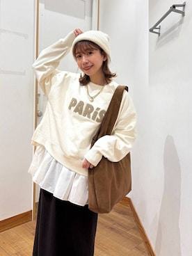 「アイテム（タンクトップ）」を使った、ありちゃんさん（レディース・149cm・30代）の秋コーディネート