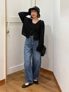 「GLOBAL WORK（グローバルワーク）のアイテム（シューズ）」を使った、ありちゃんさん（レディース・149cm）の春コーディネート