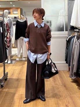 「アイテム（その他ヘアアクセサリー）」を使った、ありちゃんさん（レディース・149cm・20代）の秋コーディネート