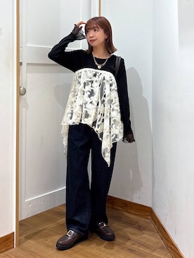 「アイテム（その他トップス）」を使った、ありちゃんさん（レディース・149cm・20代）の秋コーディネート