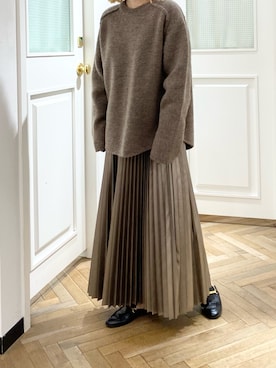 「アイテム（スリッポン）」を使った、ERIさん（レディース・156cm・20代）の秋コーディネート