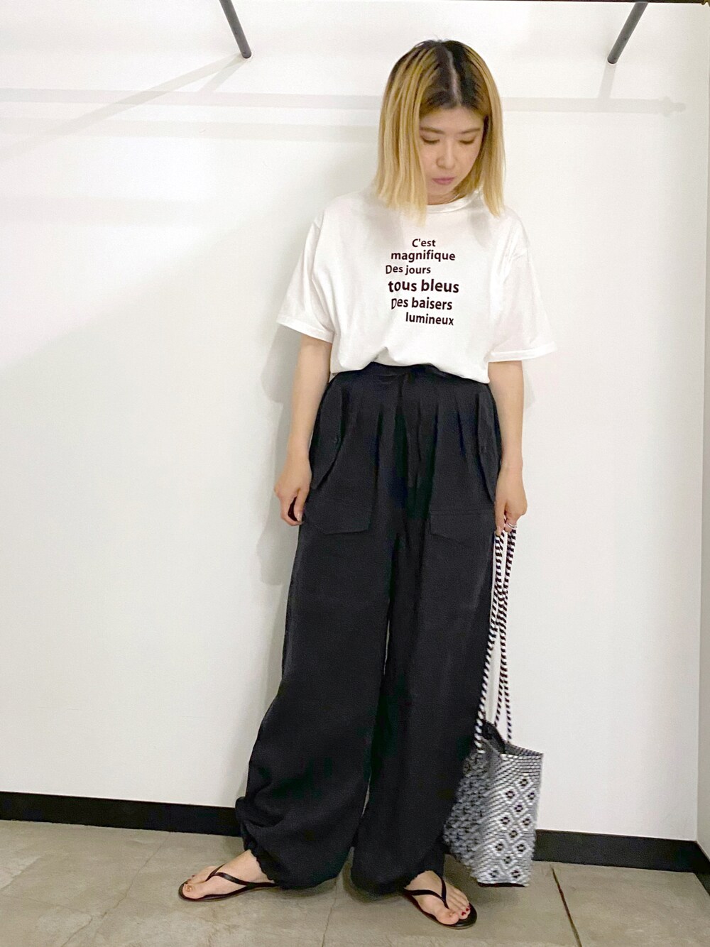 TICCA/ティッカ】リネンカーゴパンツを使った人気ファッション