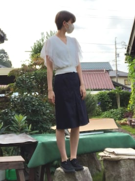 スニーカーを使った ペンシルスカート の人気ファッションコーディネート Wear スニーカーを使った ペンシルスカート の人気ファッションコーディネート Wear