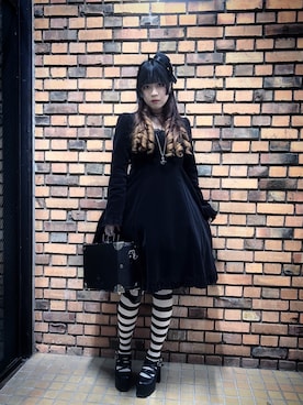 「アイテム（ワンピース/ドレス）」を使った、Natsumiさん（レディース・161cm）の秋コーディネート