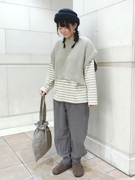 Ayaさん（レディース・153cm）の冬コーディネート