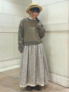 Ayaさん（レディース・153cm）の冬コーディネート