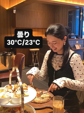 「CHAN ME（チャンミ）のアイテム」を使った、azusawear1111さん（レディース・164cm）の秋コーディネート