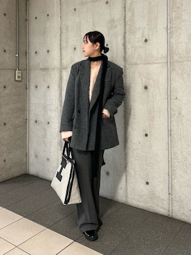 「IACUCCI（イアクッチ）のアイテム」を使った、ohanaさん（骨格ナチュラル・レディース・167cm）の冬コーディネート