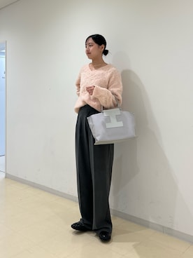 「大人可愛い、冬」｜ohanaさん（レディース・167cm）の冬コーディネート