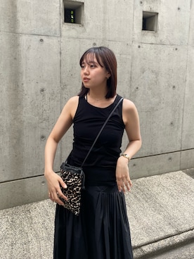「IACUCCI（イアクッチ）のアイテム」を使った、ohanaさん（レディース・167cm）の夏コーディネート