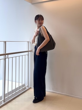 「IACUCCI（イアクッチ）のアイテム」を使った、ohanaさん（レディース・167cm）の夏コーディネート