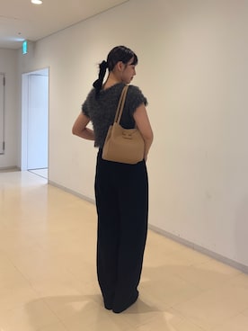 「ニットベスト」｜ohanaさん（レディース・167cm）の秋コーディネート