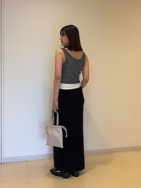 「IACUCCI（イアクッチ）のアイテム」を使った、ohanaさん（レディース・167cm）の夏コーディネート