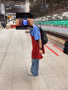 「CONVERSE ALL STAR（コンバースオールスター）のアイテム」を使った、t0jqさん（レディース・165cm）の秋コーディネート