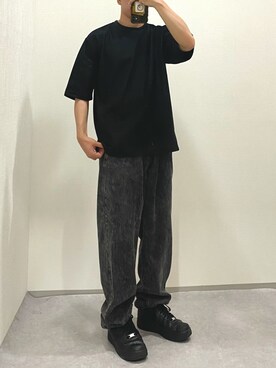 「レギュラー」｜くまさん（低身長🚹）さん（メンズ・165cm）の夏コーディネート