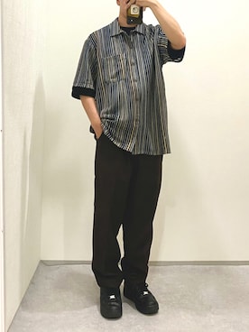 「レギュラー」｜くまさん（低身長🚹）さん（メンズ・165cm）の夏コーディネート
