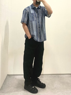 「レギュラー」｜くまさん（低身長🚹）さん（メンズ・165cm）の夏コーディネート