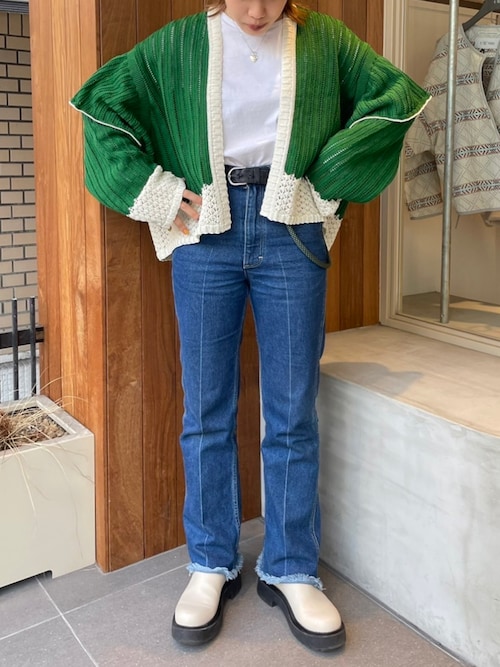 F/CE. （エフシーイー）の「F/CE. FRILL CARDIGAN / エフシー