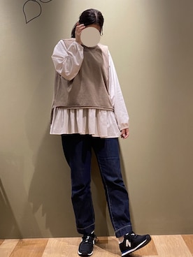 youさん（レディース・159cm）の秋コーディネート