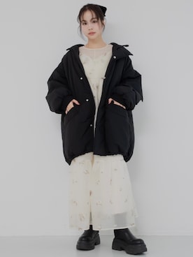 jumelleさん（レディース・152cm）の冬コーディネート