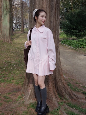 「JUMELLE（ジュメロ）のアイテム」を使った、jumelleさん（レディース・149cm）の春コーディネート